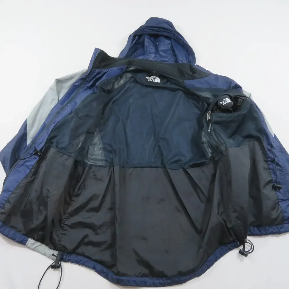 The North Face Hydrenaline Hooded Jacket Blue And Gray M-L? 1990s